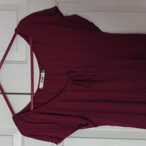 Burgundy Old Navy top large
